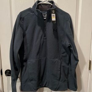 Men Under Armour 1/4 zip pullover, Medium, New with Tags